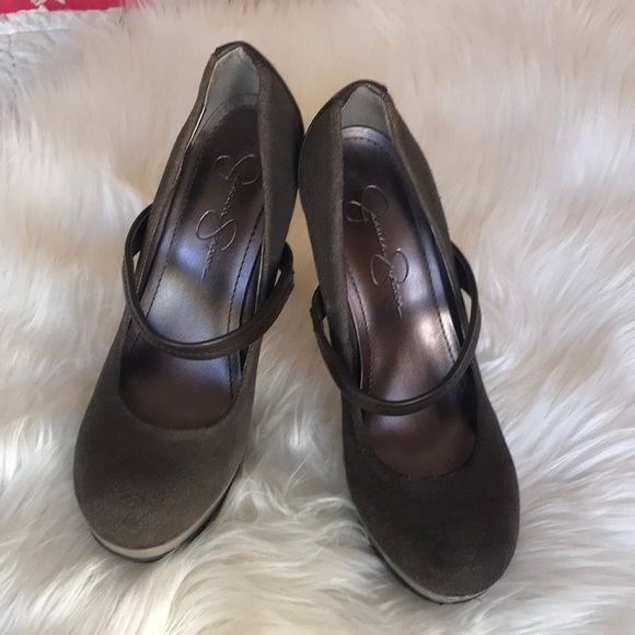 Jessica Simpson Platform Mary Jane {gray/patent} - Picture 6 of 6